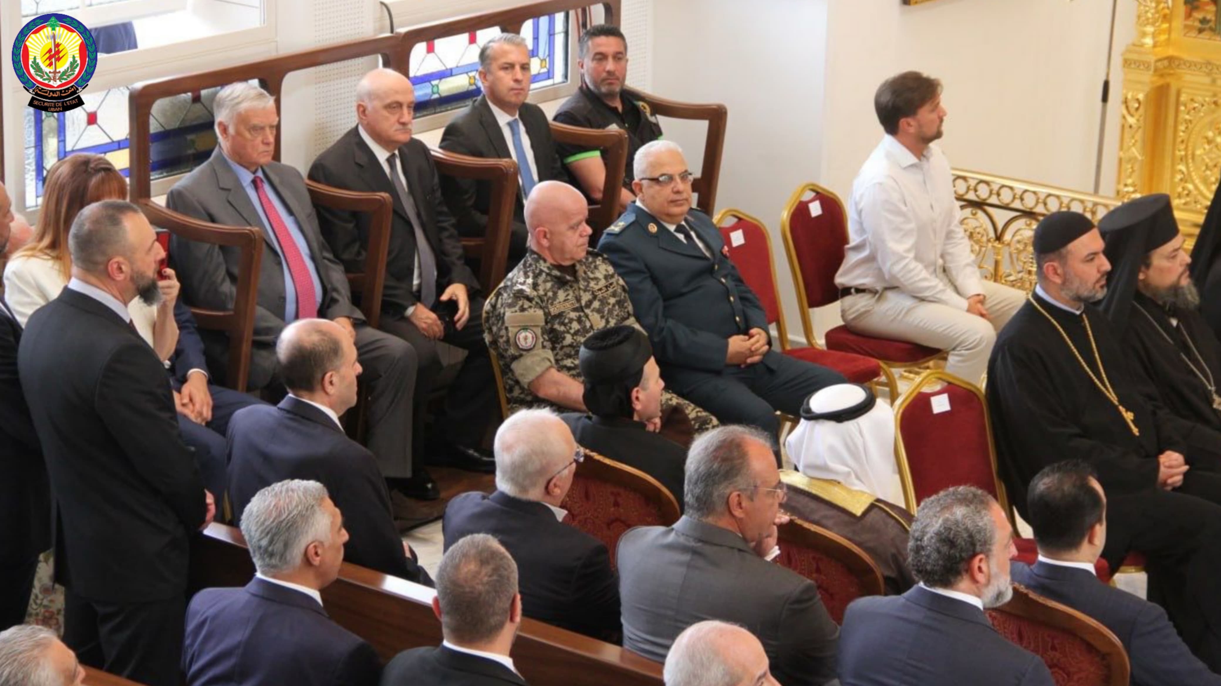 اللواء الركن لاوندس يشارك في تدشين كنيسة سيّدة الفرح