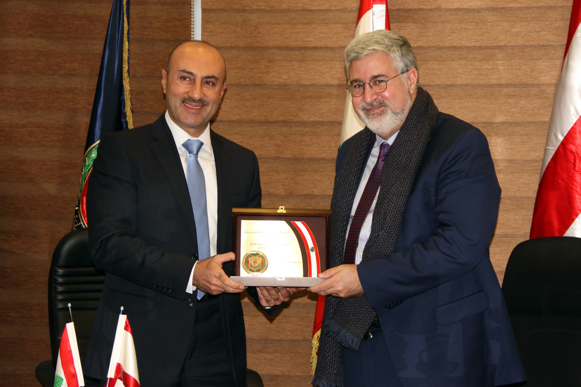 Signing Academic Cooperation Agreement between State Security and AUB