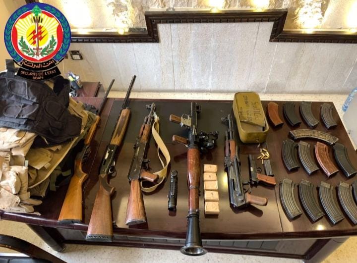 توقيف لبناني بتهمة الإتجار بالأسلحة الحربيّة في الهرمل